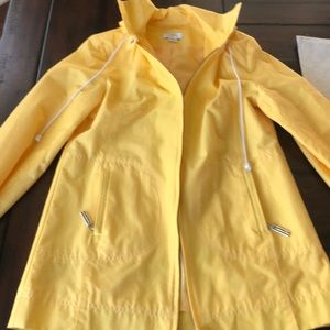 New without tags, Ann Taylor yellow rain jacket